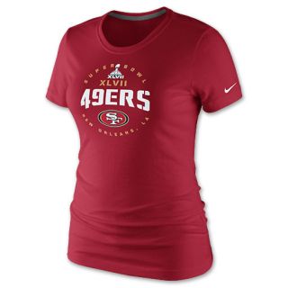 Womens Nike San Francisco 49ers NFL Team Seal Tee Shirt