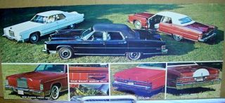 70s Eagle Lincoln Continental Phaeton Town Limo Conversion Car Mailer