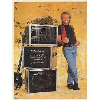 1989 Level 42 Mark King Mesa/Boogie Strategy 400 Bass Amps