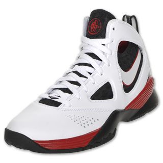 Nike Huarache 2010 Mens Basketball Shoe White/Red