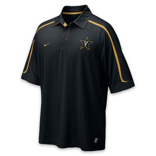 Nike Mens NCAA Vanderbilt Commodores Coach Polo