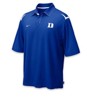 Nike Mens NCAA Duke Blue Devils Coach Polo Team