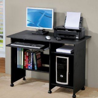 Modern Style Computer Cart Office Desk With Casters