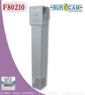 BURCAM Fan Air Whole House Dehumidifier System F80210