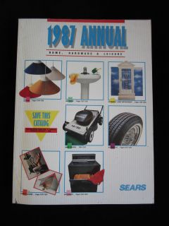 1987  Annual Home, Hardware, & Lesiure Catalog Vintage