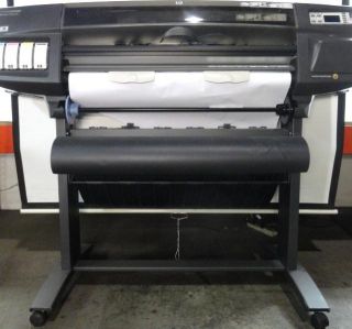 HP DesignJet 1055CM Large Format Inkjet Color Printer  1200 x 600 BW