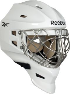  3K goalie mask helmet large cat eye certified white hockey senior cage