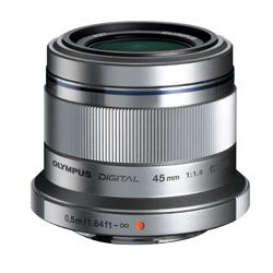 Olympus M. Zuiko Digital ED 45mm f/1.8 Lens for Micro Four