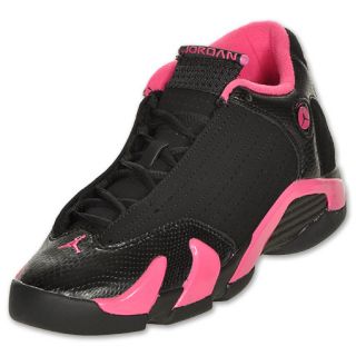 Air Jordan Kids Retro 14 Basketball Shoes Black