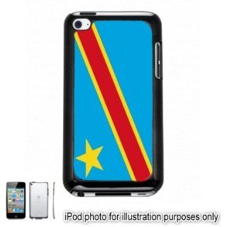 Democratic Republic Of Congo Flag Apple iPod 4 Touch Hard