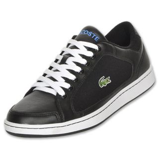 Lacoste Nistos Mens Casual Shoe Black/White/Blue