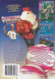 Ice Cream Tycoon Deluxe Icecream Sim PC Game New in Box 5060100310916