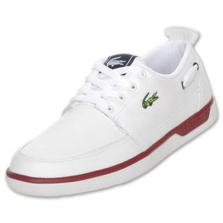 Lacoste Topa Mens Casual Shoe White/Red