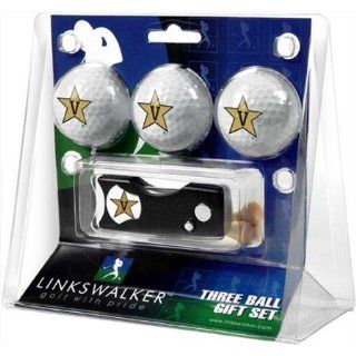 Vanderbilt Commodores NCAA Spring Action 3 Golf Ball Gift