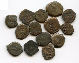  coins of King Herod (37 4 BC) and his children , 37 BC   10 AD