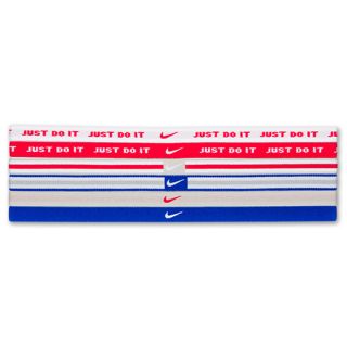 Nike Wide Sport Bands 6 Pack Blue/Fire/Grey