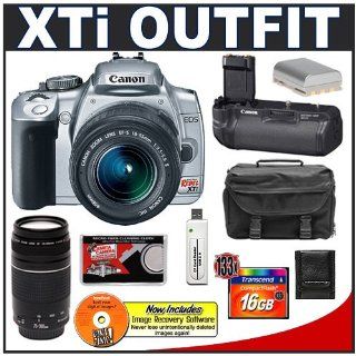 Canon Digital Rebel XTi 10.1MP Digital SLR Camera (Silver