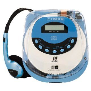 Fisher PCD 2100C Personal CD Player With Car Kit 