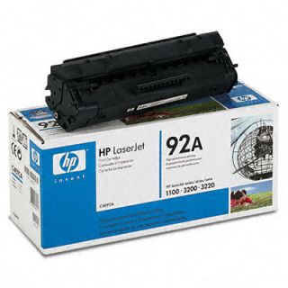 Genuine HP C4092A 92A Black Laser Toner Cartridge LaserJet 1100 3200