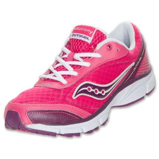 Saucony Outduel Kids Shoes Pink/Purple/White