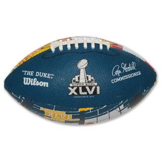 Wilson Super Bowl XLVI Junior Rubber Football Multi