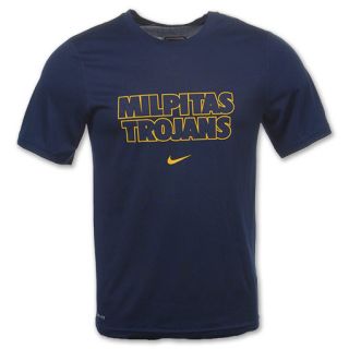 Nike Milpitas Trojans Mens High School Tee Shirt