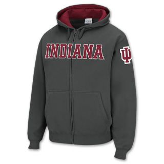 Indiana Hoosiers NCAA Mens Full Zip Hoodie
