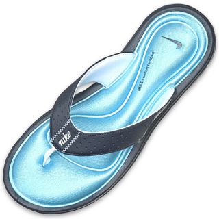 Womens Nike Comfort Thong Sandals Dark Obsidian