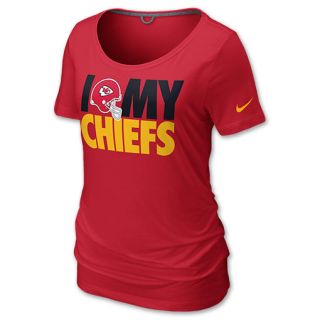Nike Kansas City Chiefs Team Dedication Womens NFL Tee Shirt