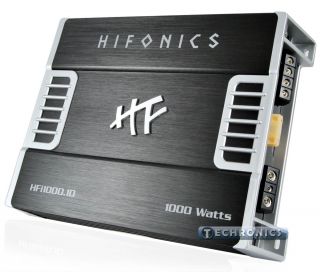 Hifonics HFI1000 1D 2yr WARNTY Amp Car Mono 1 Channel 1000W RMS