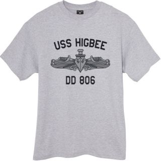 US USN Navy USS Higbee DD 806 Destroyer T Shirt