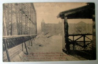 Hamilton Ohio 1913 Flood High St Bridge Disaster