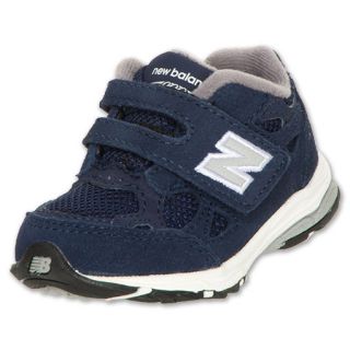 New Balance 990 Suede Crib Shoes Navy Suede