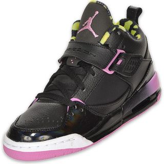 Jordan Kids Flight 45 Basketball Shoe Black/China