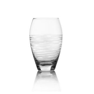 mikasa harmony crystal highball glass 16 oz the delicate etched