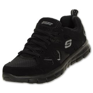 Skechers Synergy Gridiron Mens Running Shoes Black