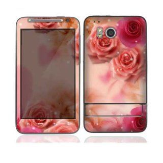 Pink Roses Protective Skin Cover Decal Sticker for HTC