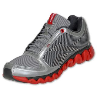 Reebok ZigLite Run Mens Running Shoes Flat Grey