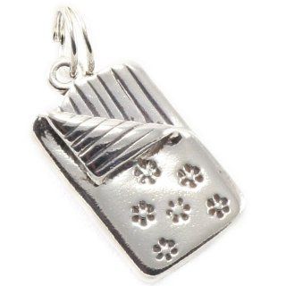 Sterling Silver Sleeping Bag Charm Jewelry 