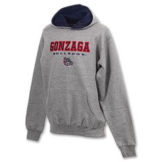 Gonzaga Bulldogs Stack NCAA Youth Hoodie Grey