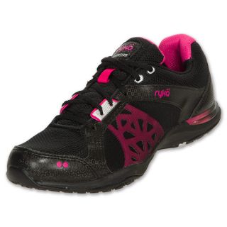 Ryka Exertion Womens Running Shoes Black/Pink