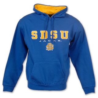 SDSU Jackrabbits NCAA Mens Hooded Sweatshirt Blue