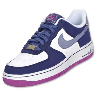 Nike Kids Air Force 1 Low Basketball Shoe White