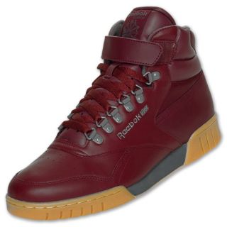 Mens Reebok Ex O Fit Mid Lux Maroon/Rivet Grey