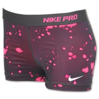 Nike Womens Pro Core Print Compression Shorts
