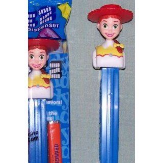 New Pez Toy Story Jessie Candy Dispenser and Candy Refill
