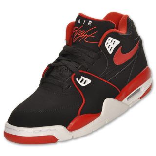 Mens Nike Air Flight 89 Black/Red/White