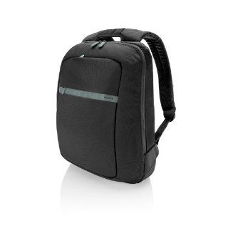 Belkin Core Laptop Backpack (Pitch Black/Soft Gray) fits