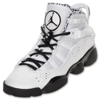 Jordan Kids Six Rings Basketball Shoe White/Black