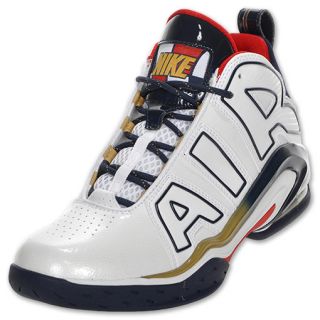 Nike Air Max A Lot Mens Basketball Shoe White/Gold